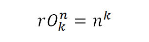Fórmula con orden y con repetición